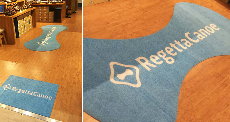 オリジナルプリントマット　導入事例-リゲッタカヌー様-